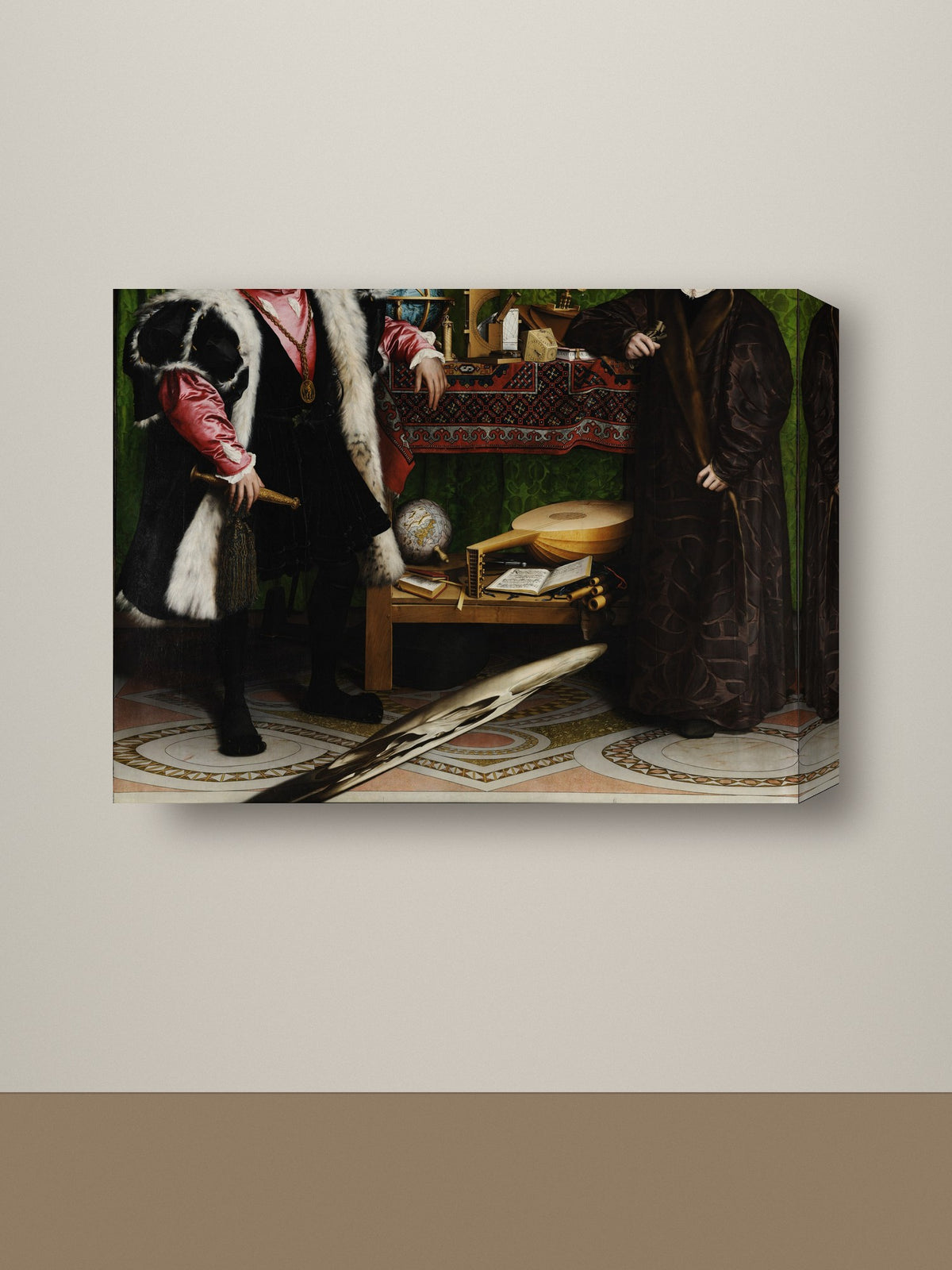 Gallery-wrap canvas mockup