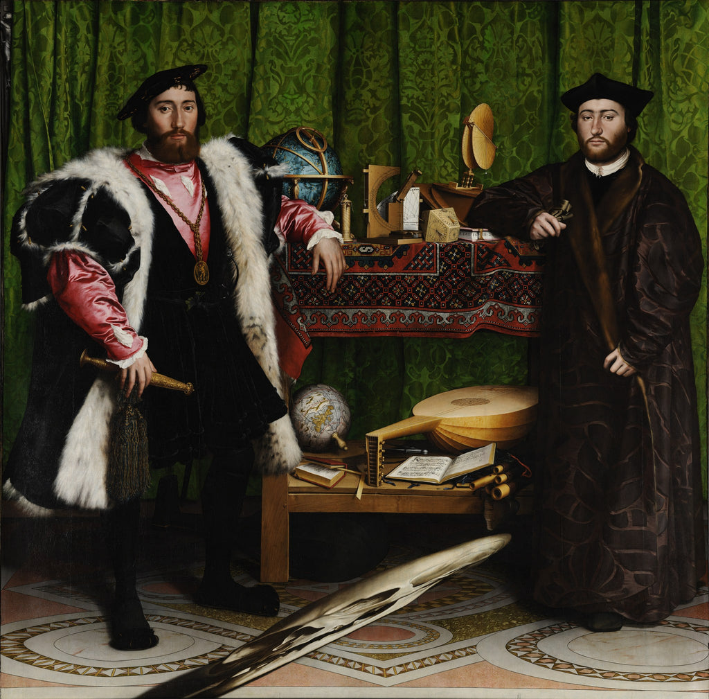The Ambassadors by Hans Holbein the Younger – fine art giclée print
