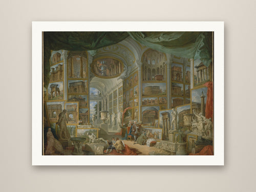 Giclée print (unframed) mockup, landscape