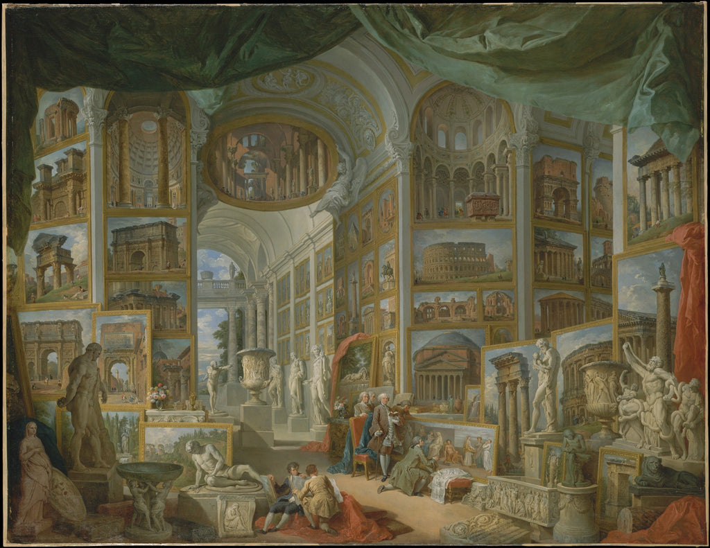Ancient Rome by Giovanni Paolo Panini – fine art giclée print
