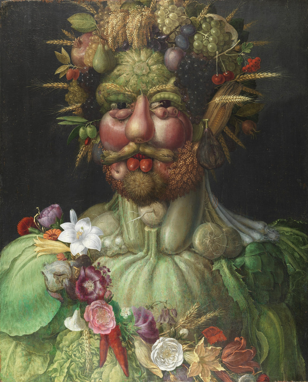 Vertumnus by Giuseppe Arcimboldo – fine art giclée print
