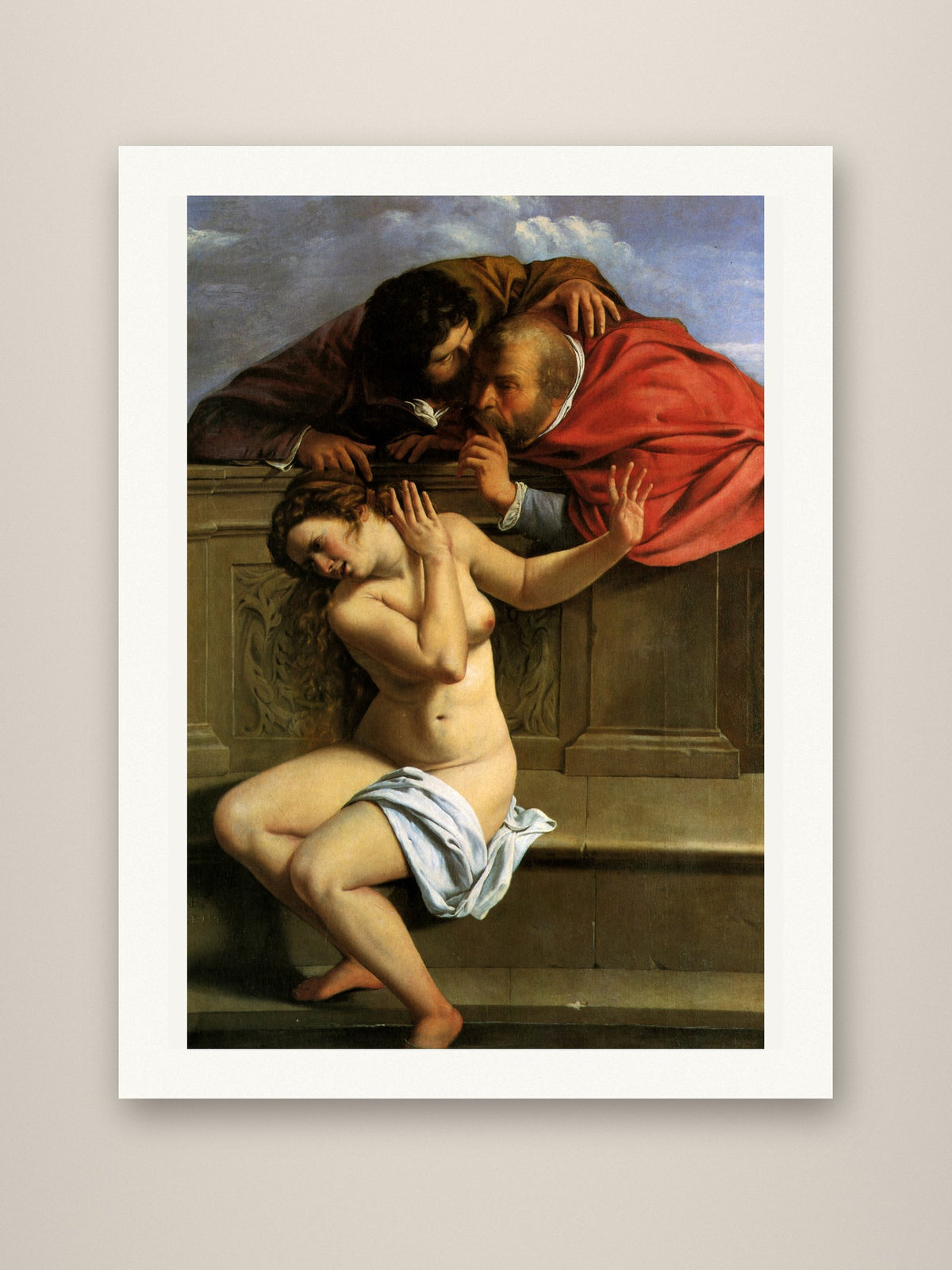 Giclée print (unframed) mockup