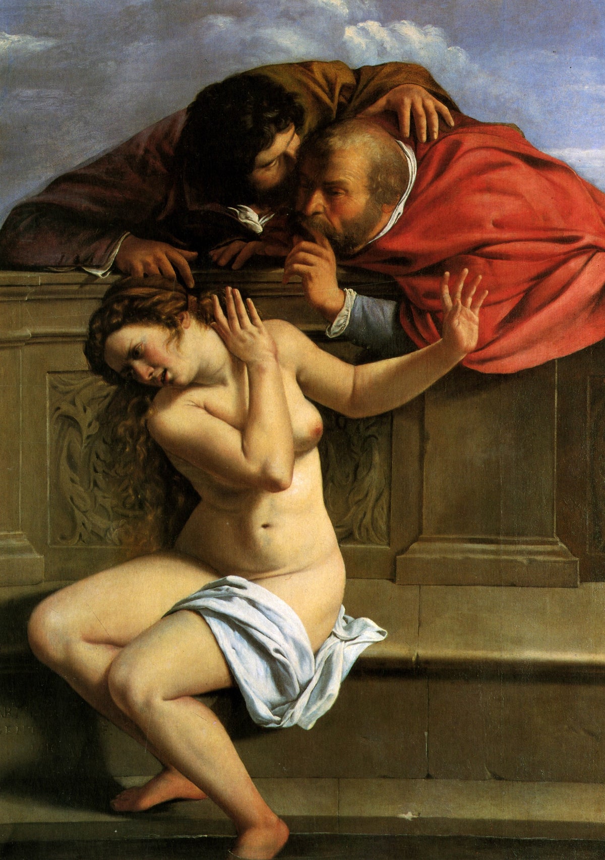Susanna and the Elders by Artemisia Gentileschi – fine art giclée print