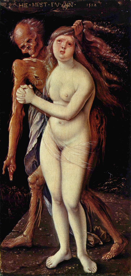 Death and the Maiden by Hans Baldung Grien – fine art giclée print
