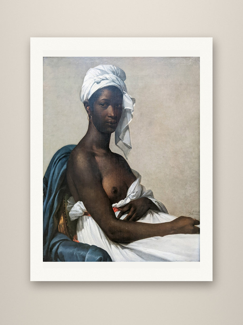 Giclée print (unframed) mockup