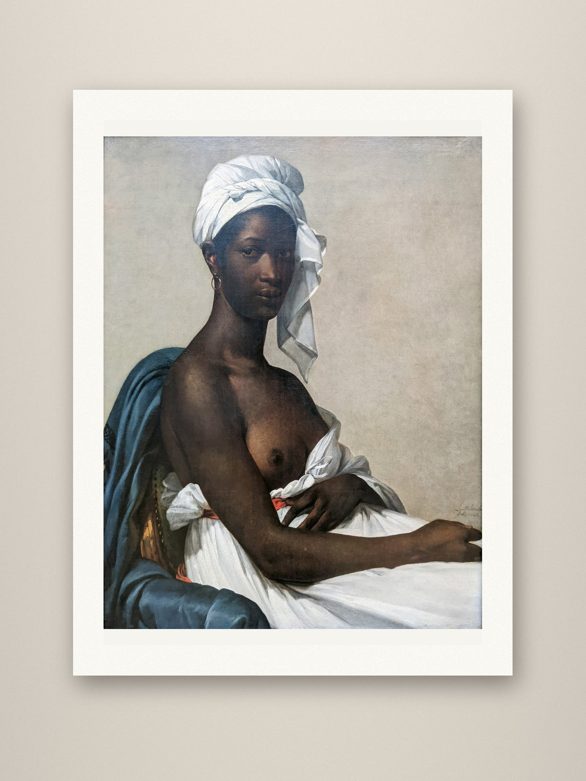 Giclée print (unframed) mockup