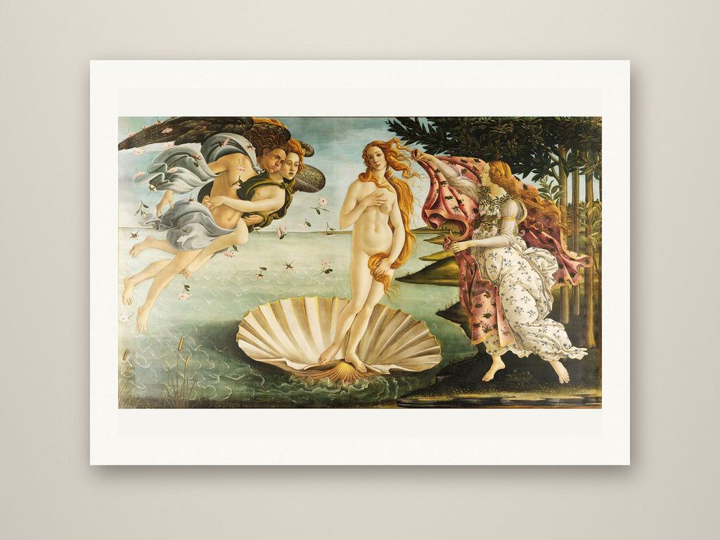 Giclée print (unframed) mockup, landscape