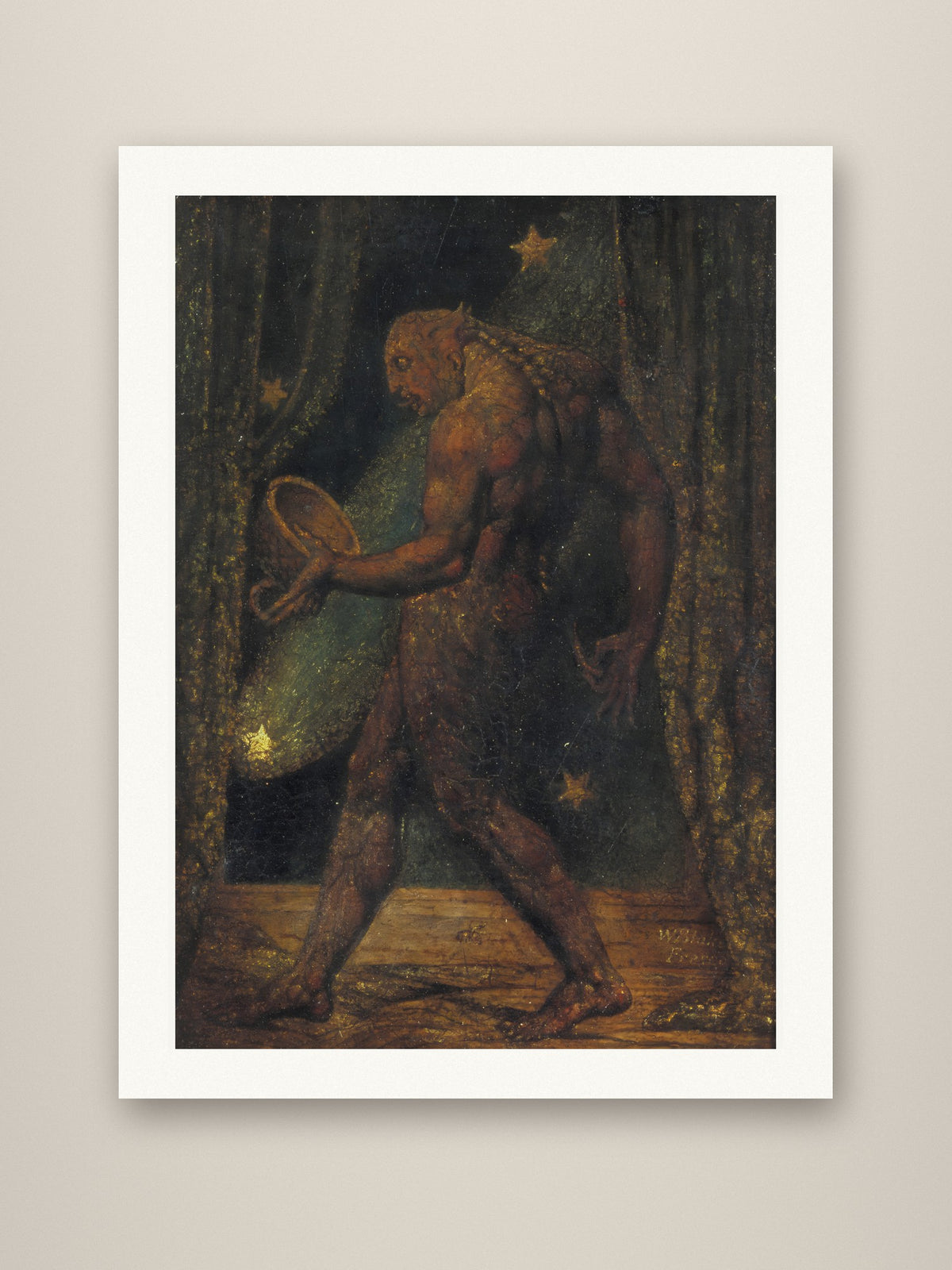 Giclée print (unframed) mockup