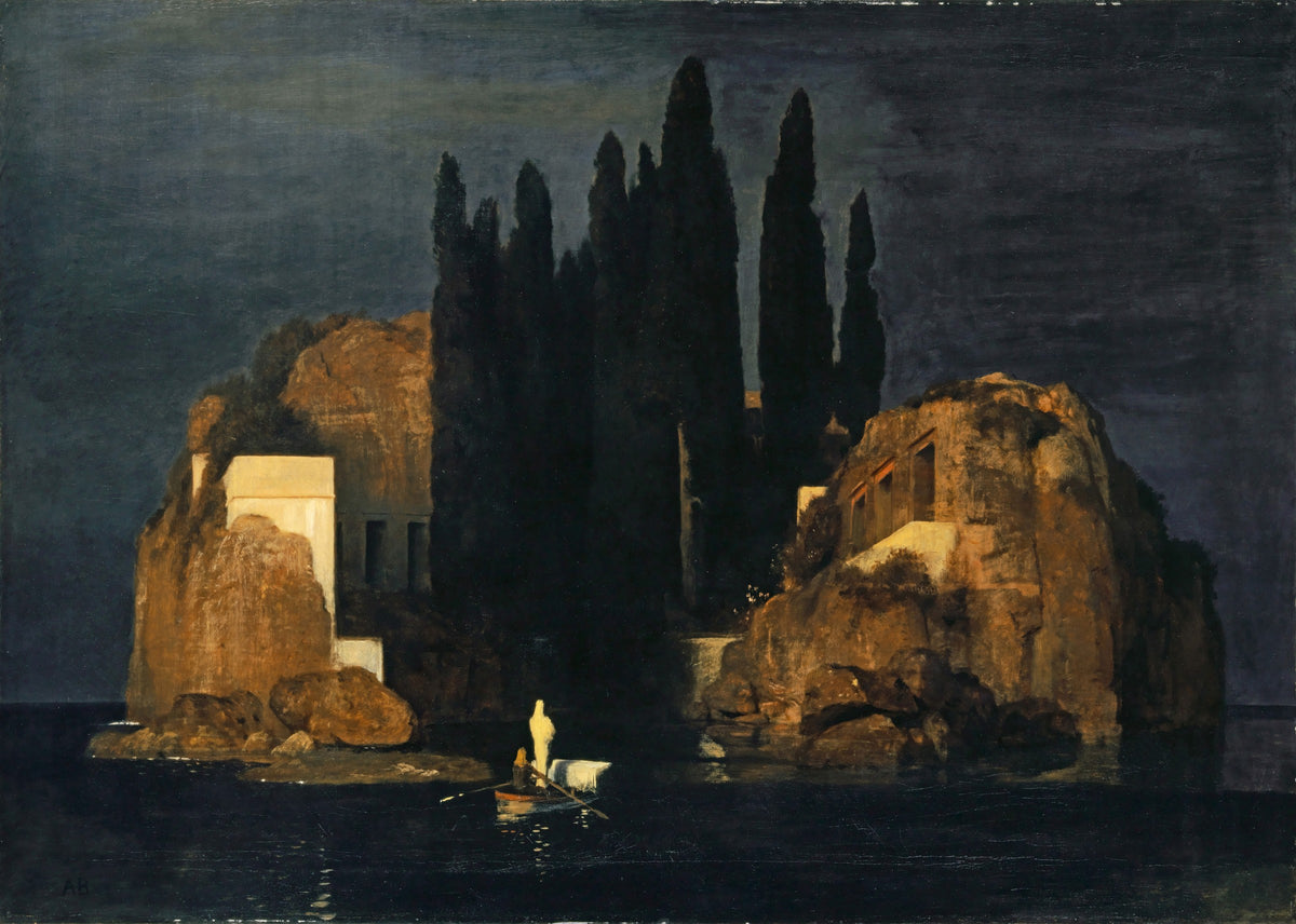 Isle of the Dead (Die Toteninsel) by Arnold Böcklin – fine art giclée print