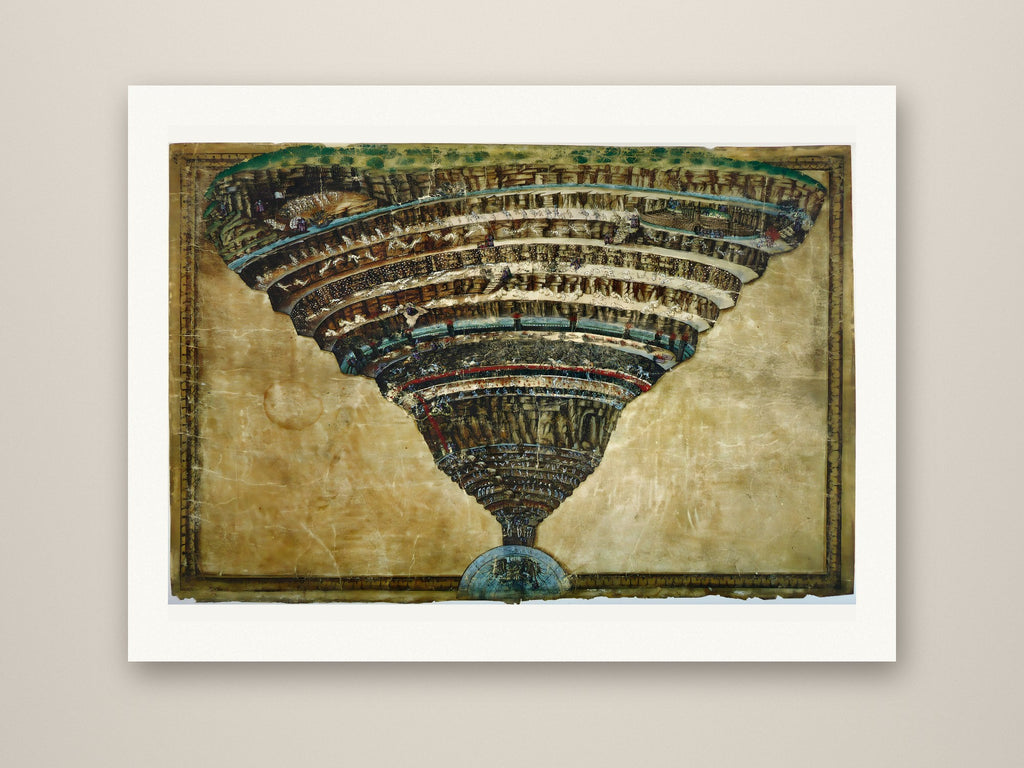 Giclée print (unframed) mockup, landscape