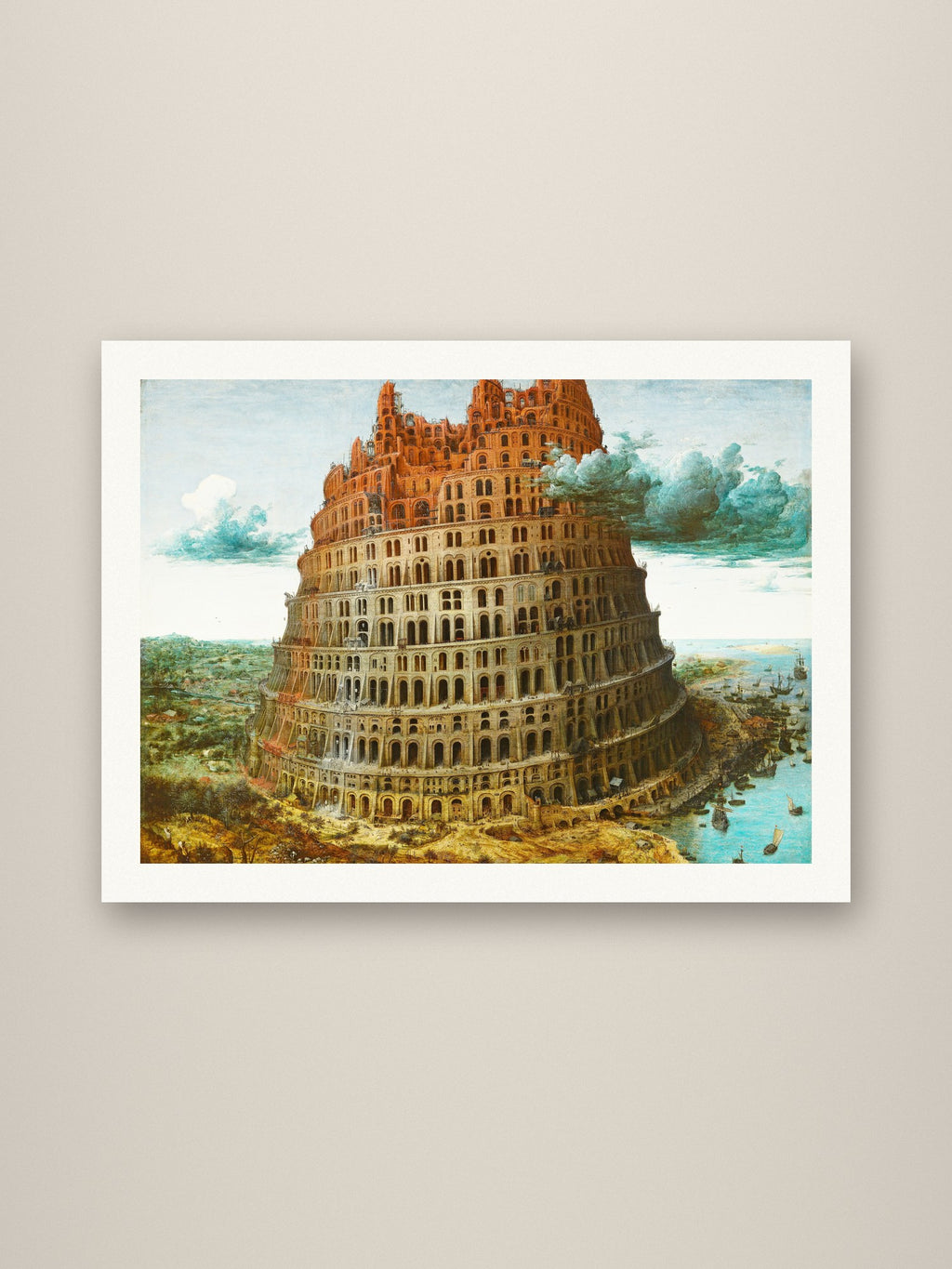 Giclée print (unframed) mockup