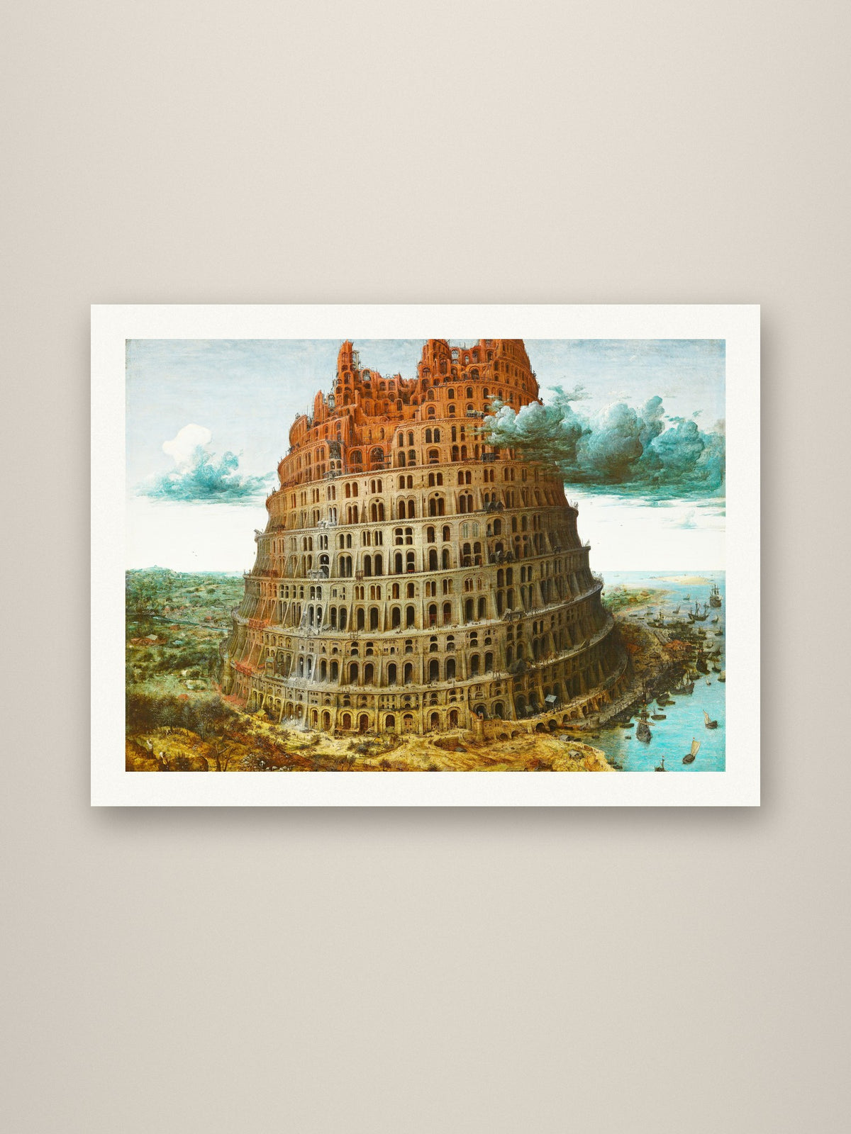 Giclée print (unframed) mockup