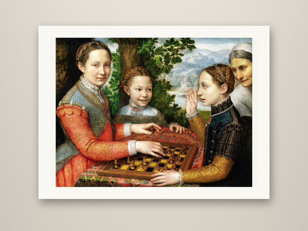 Giclée print (unframed) mockup, landscape