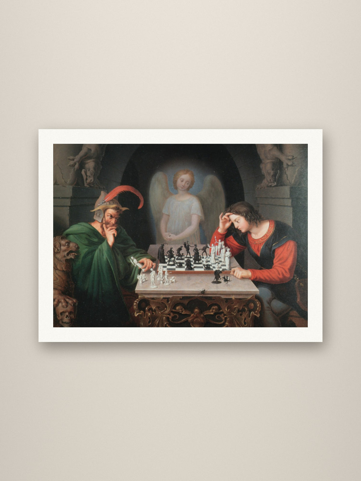 Giclée print (unframed) mockup
