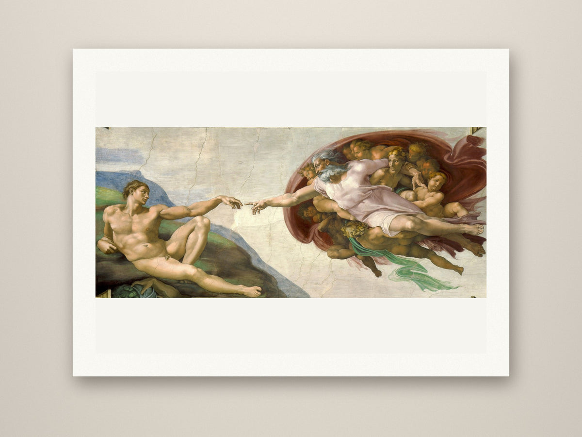 Giclée print (unframed) mockup, landscape