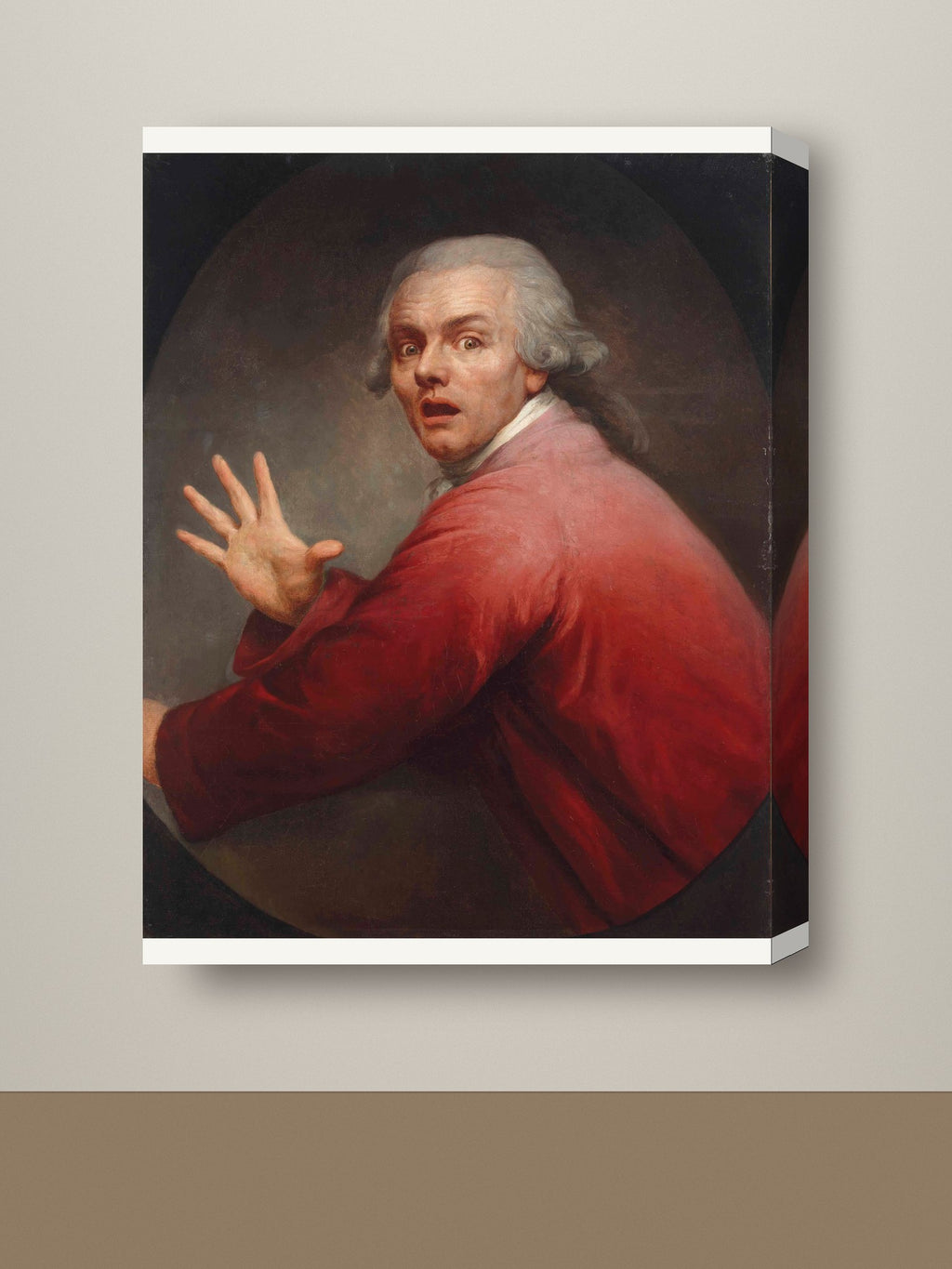 Gallery-wrap canvas mockup