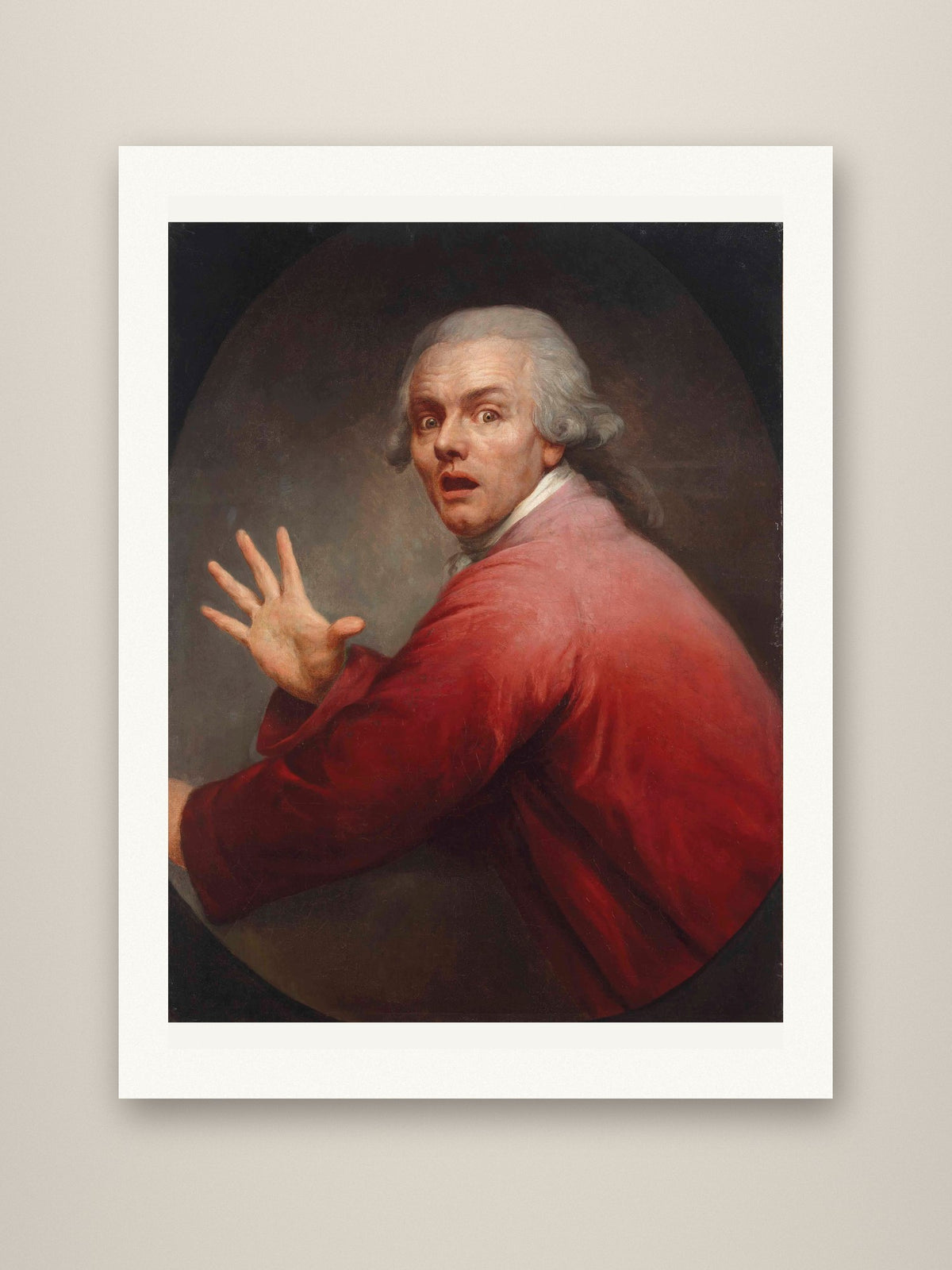 Giclée print (unframed) mockup