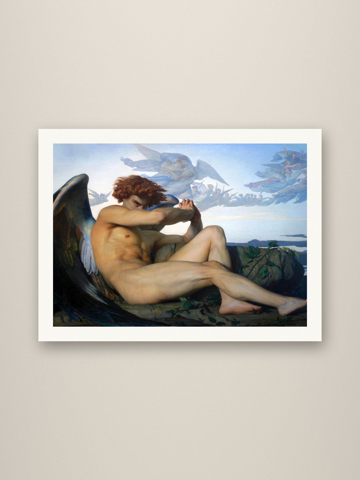Giclée print (unframed) mockup