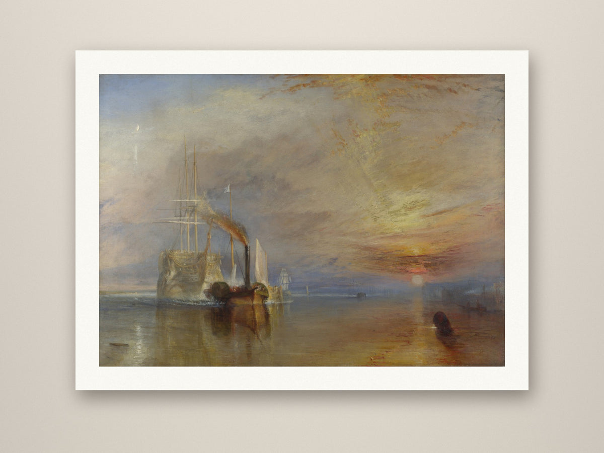 Giclée print (unframed) mockup, landscape