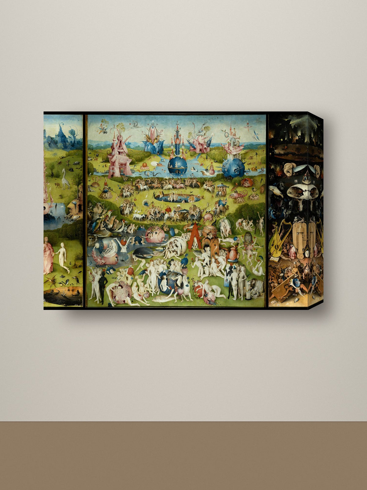 Gallery-wrap canvas mockup