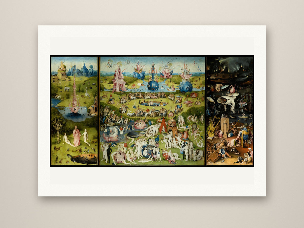 Giclée print (unframed) mockup, landscape