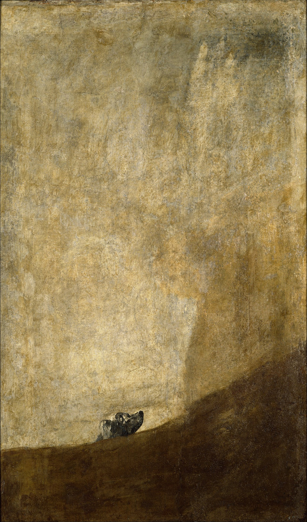 The Dog by Francisco Goya – fine art giclée print