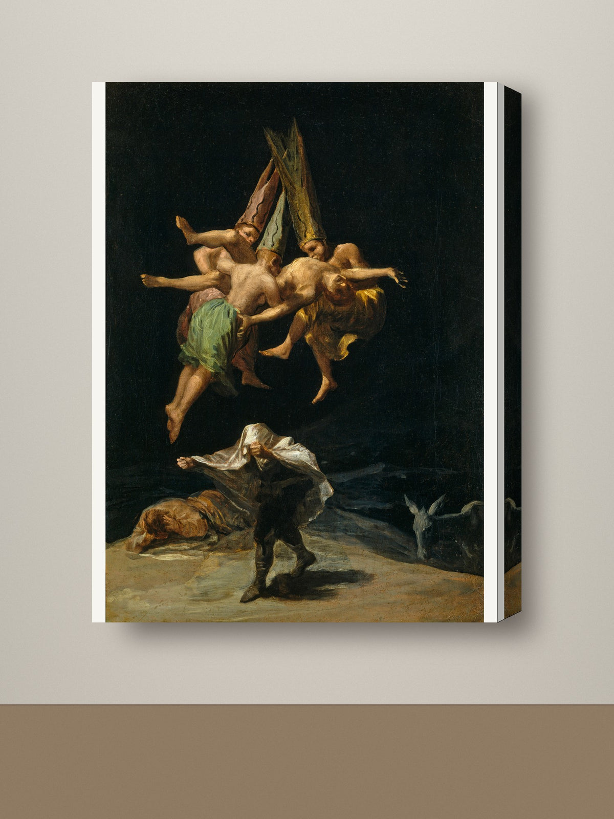 Gallery-wrap canvas mockup