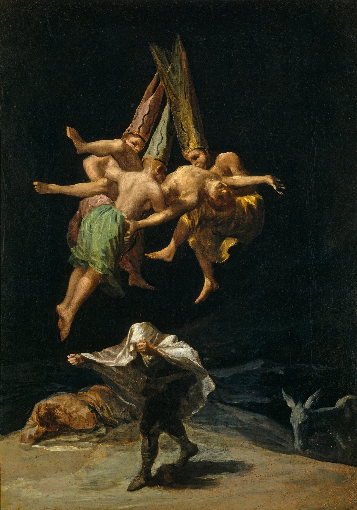Witches' Flight (Vuelo de brujas) by Francisco de Goya – fine art giclée print
