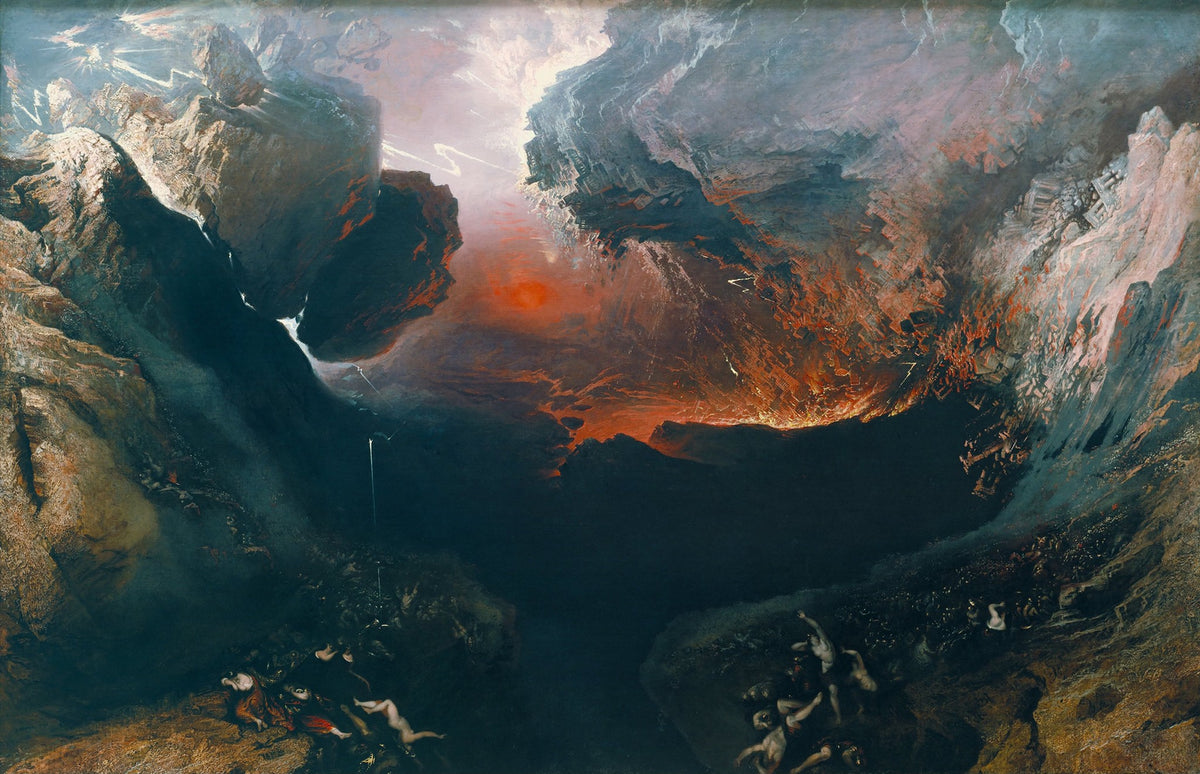 The Great Day of His Wrath by John Martin – fine art giclée print