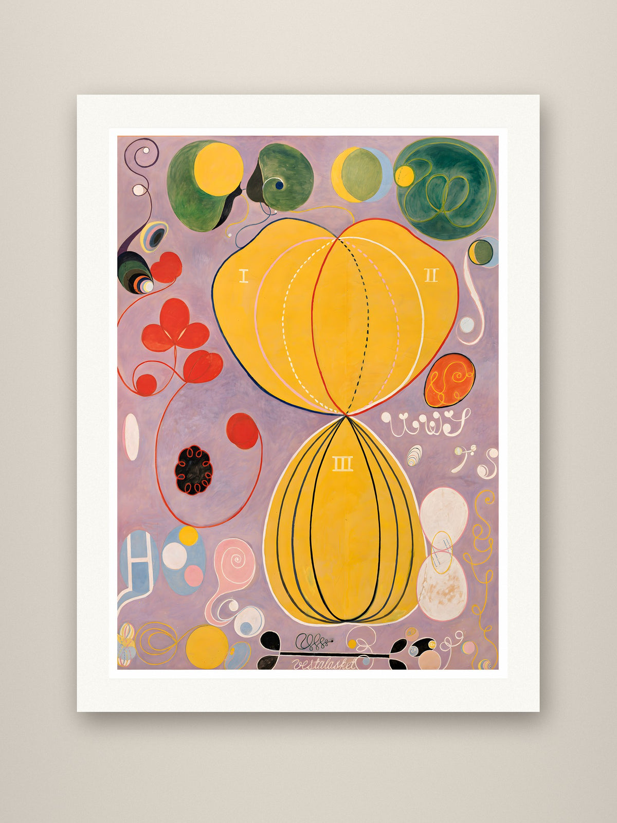 Giclée print (unframed) mockup