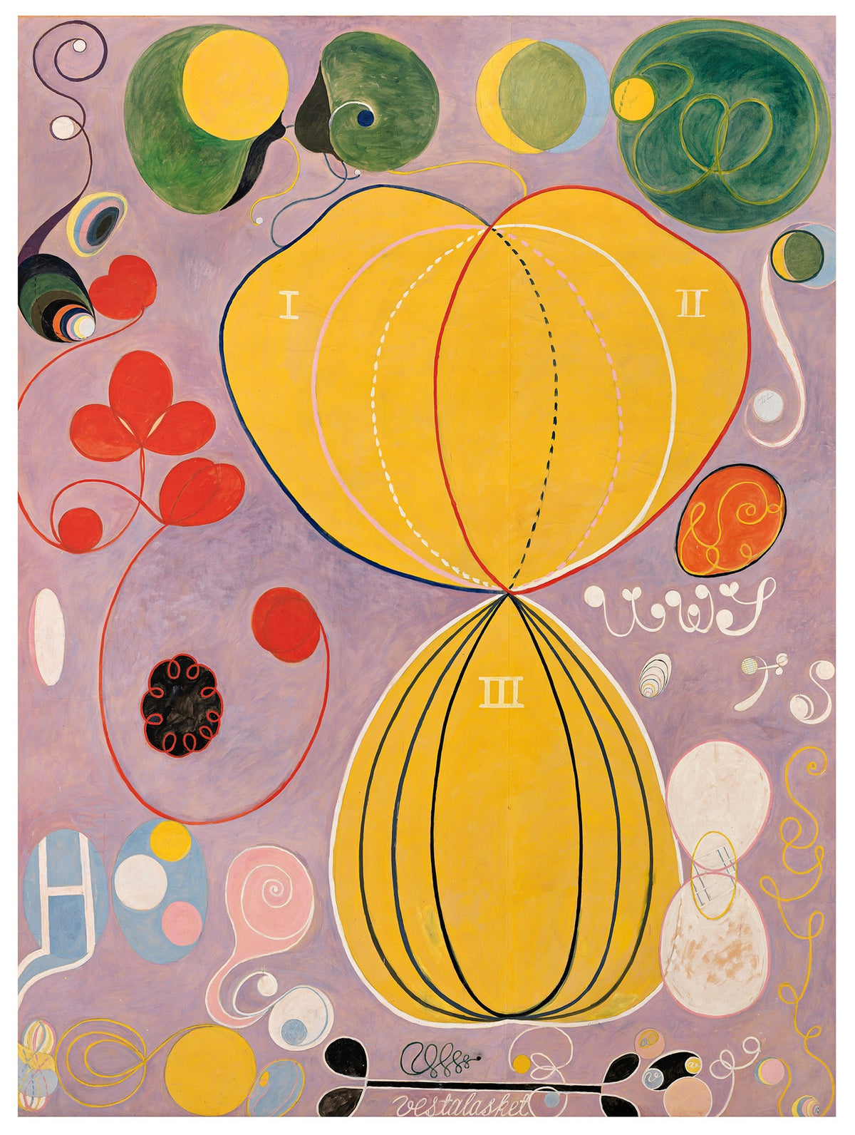 The Ten Largest, No. 7, Adulthood by Hilma af Klint – fine art giclée print