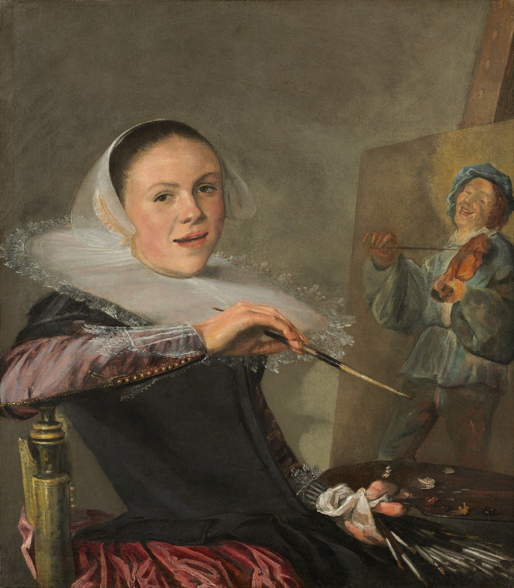 Self-Portrait by Judith Leyster – fine art giclée print