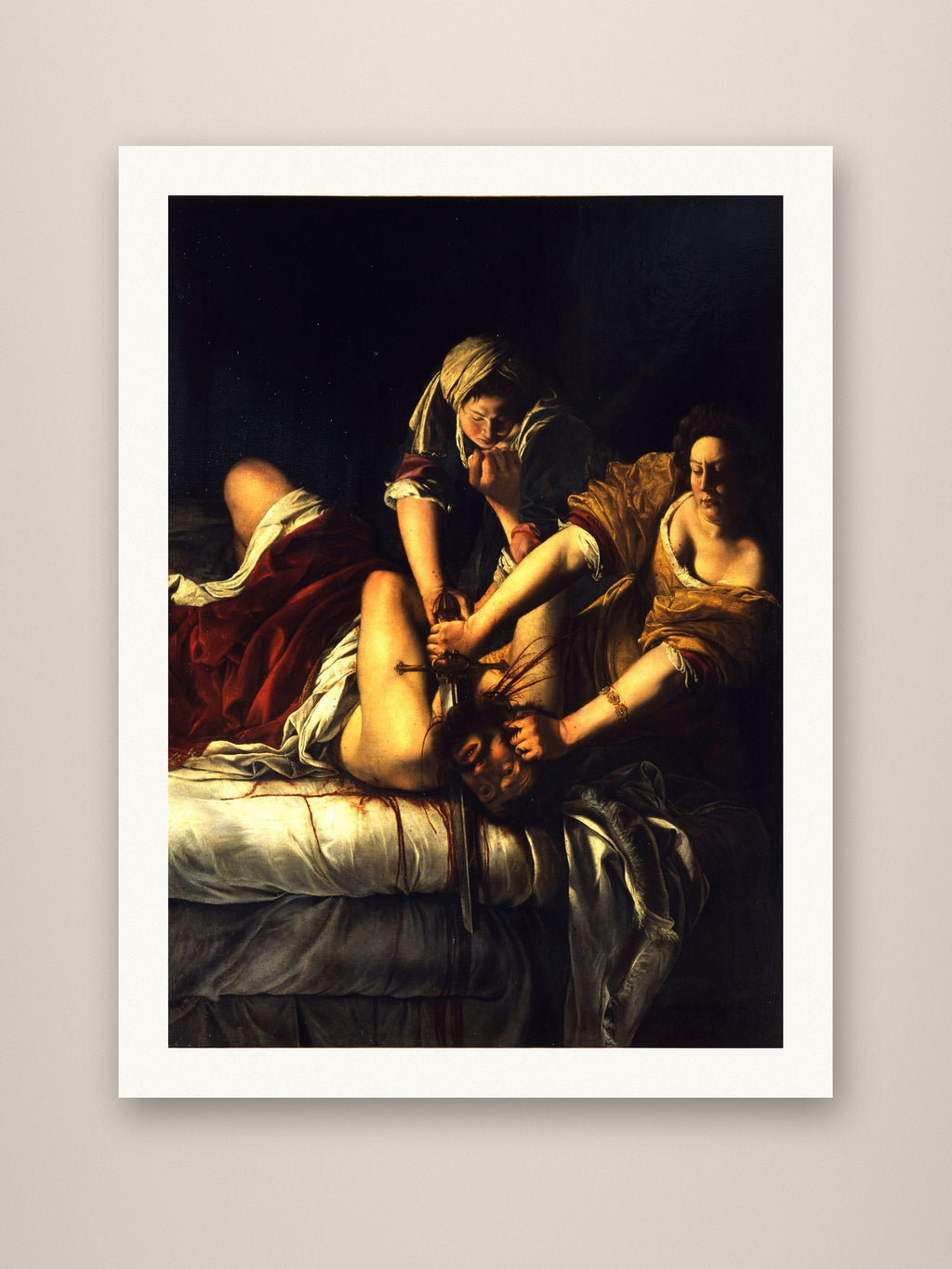 Giclée print (unframed) mockup