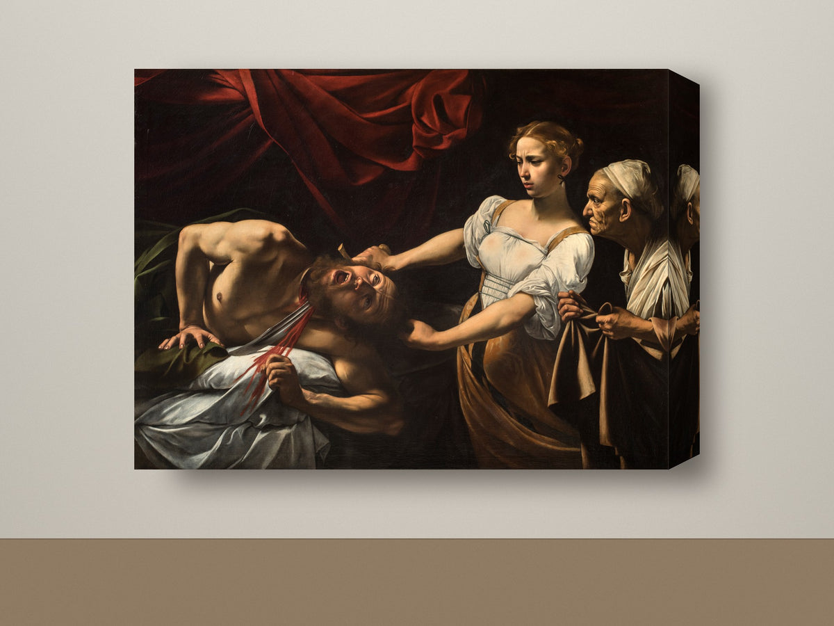 Gallery-wrap canvas mockup, landscape