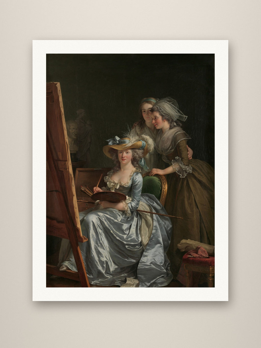 Giclée print (unframed) mockup