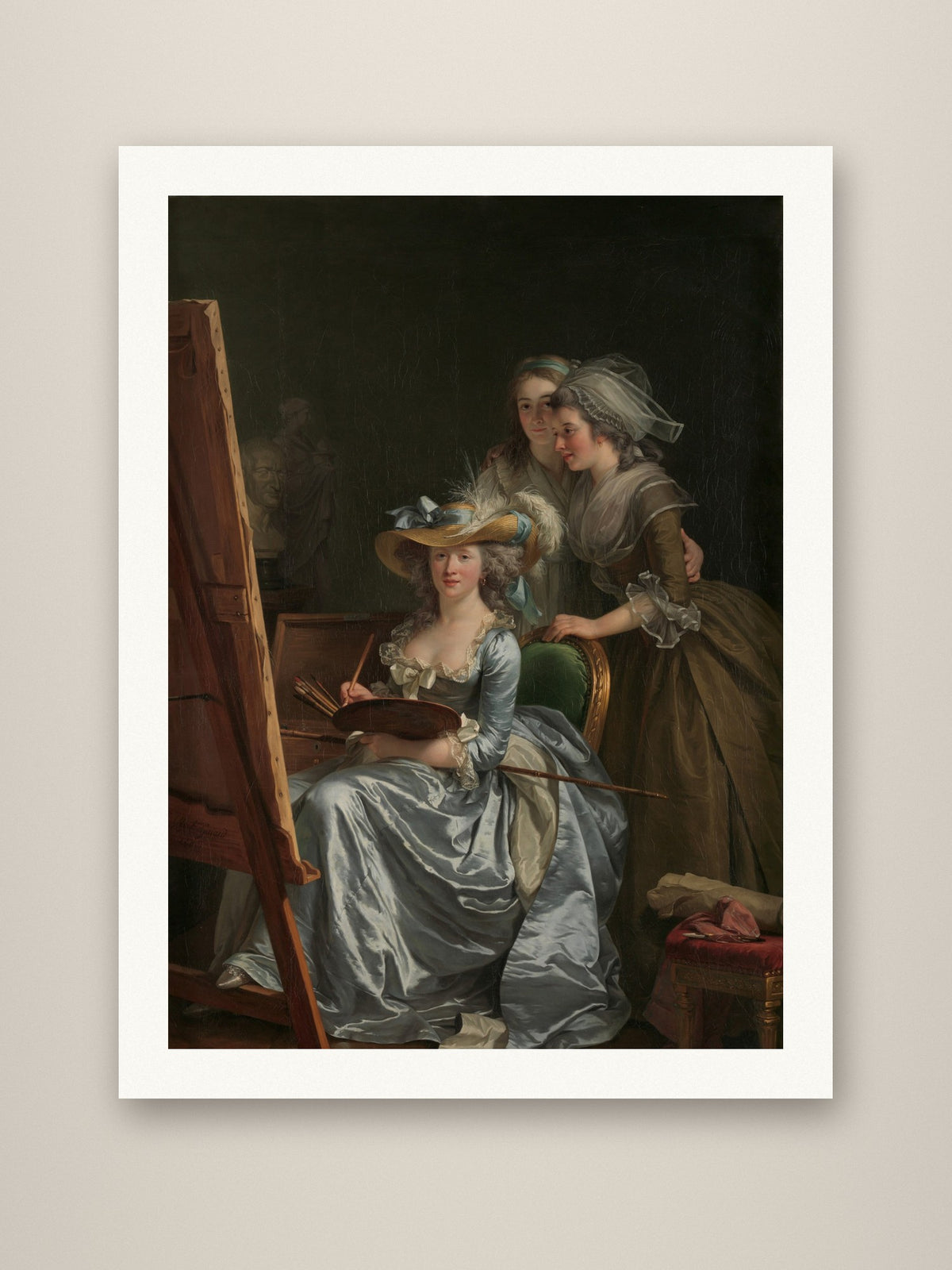 Giclée print (unframed) mockup