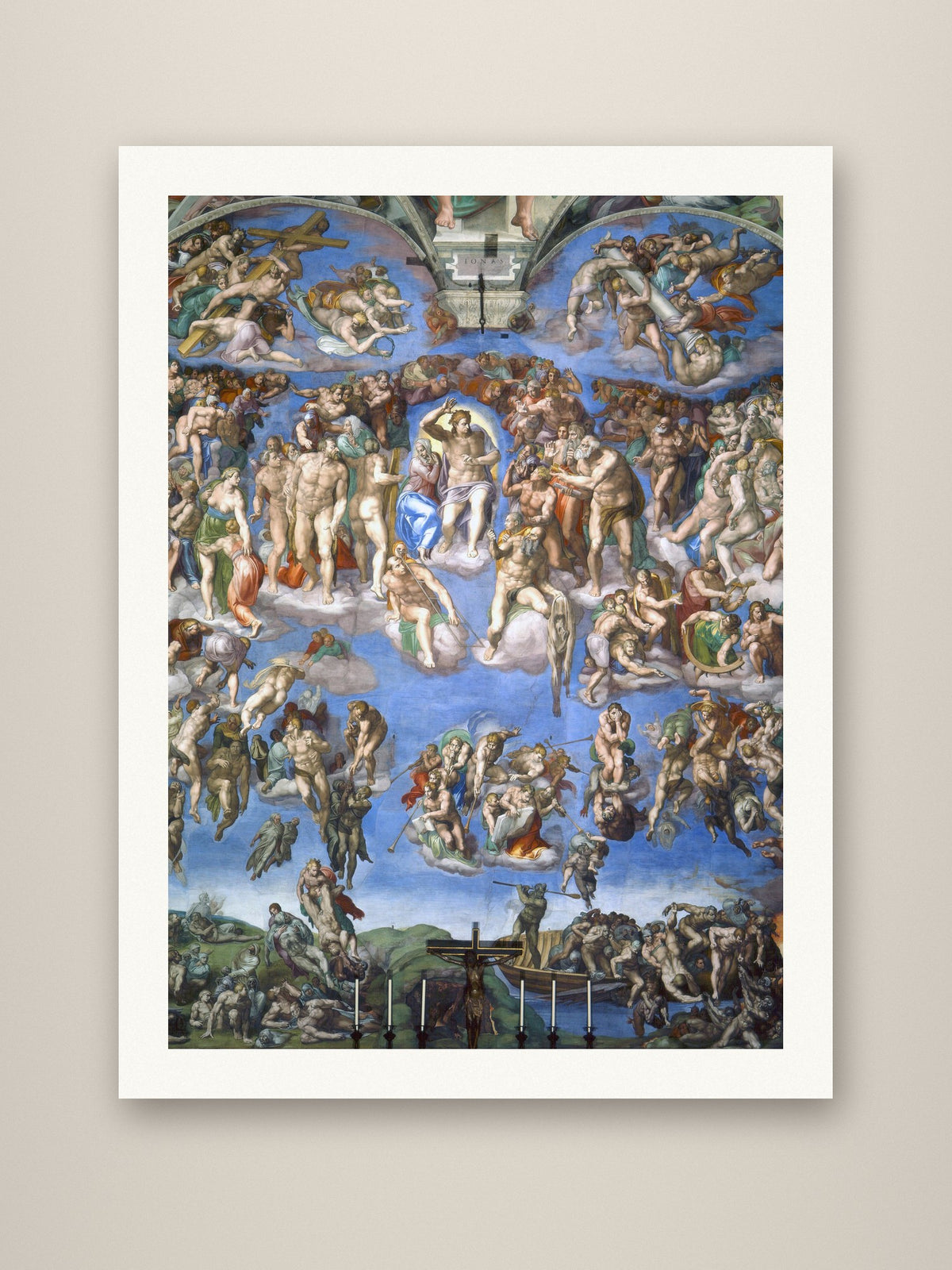 Giclée print (unframed) mockup