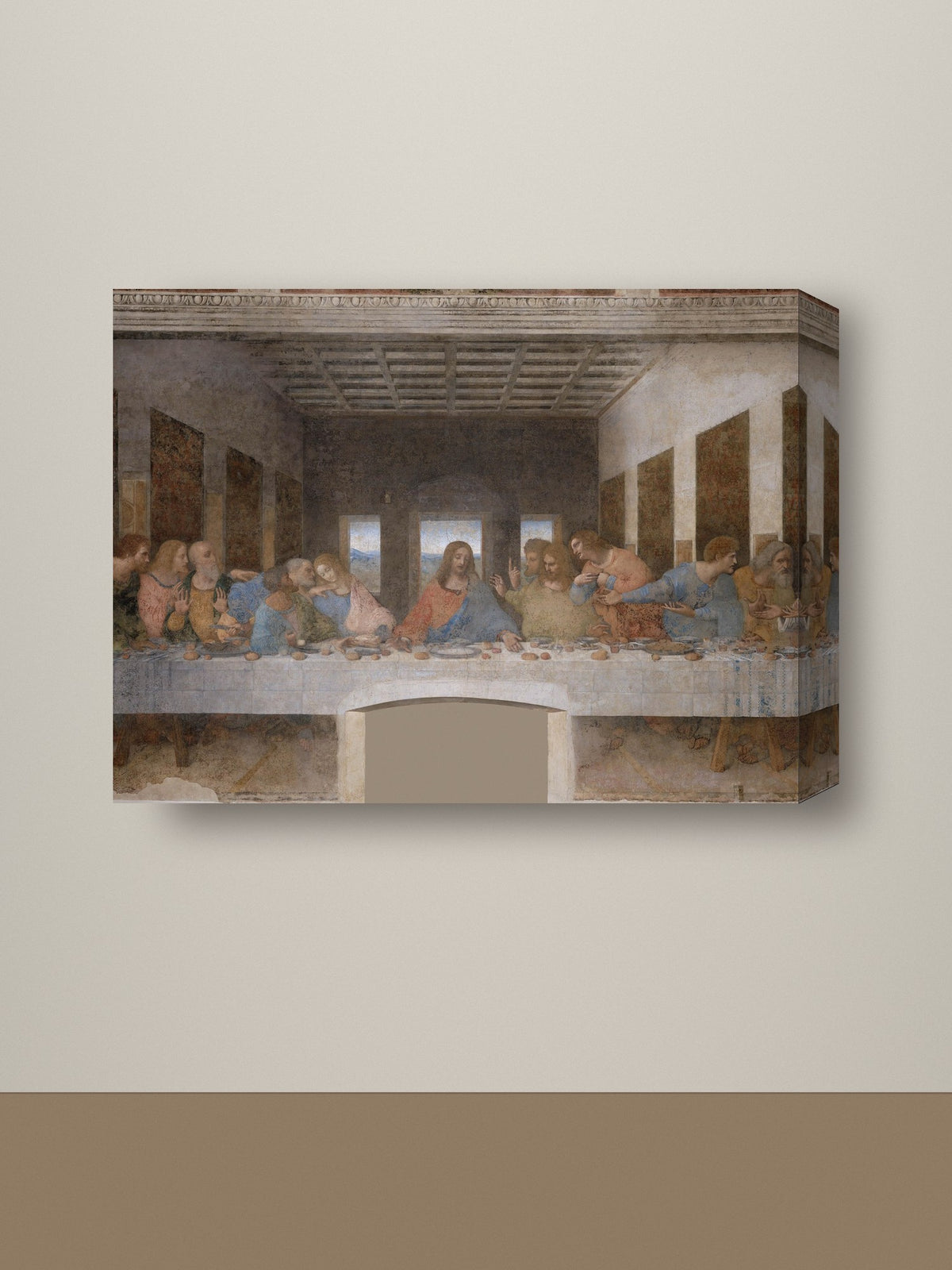 Gallery-wrap canvas mockup