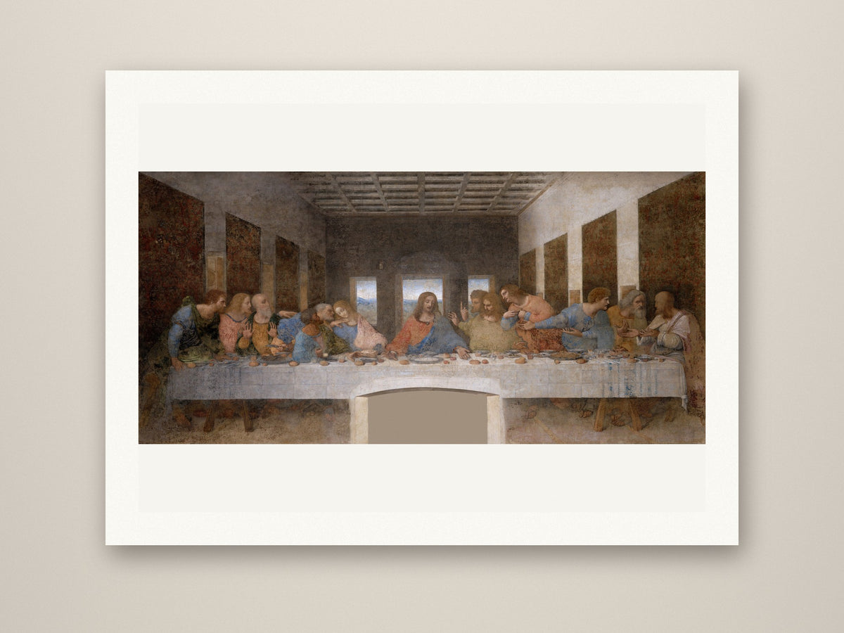 Giclée print (unframed) mockup, landscape