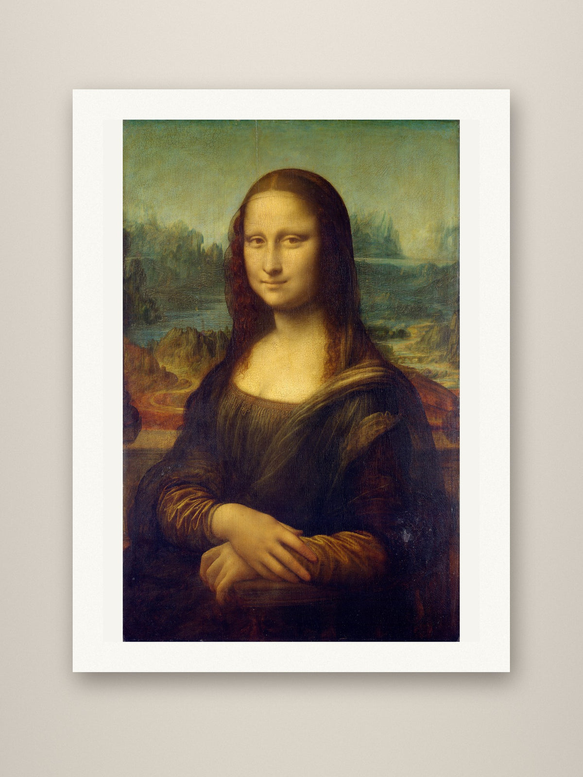 Giclée print (unframed) mockup