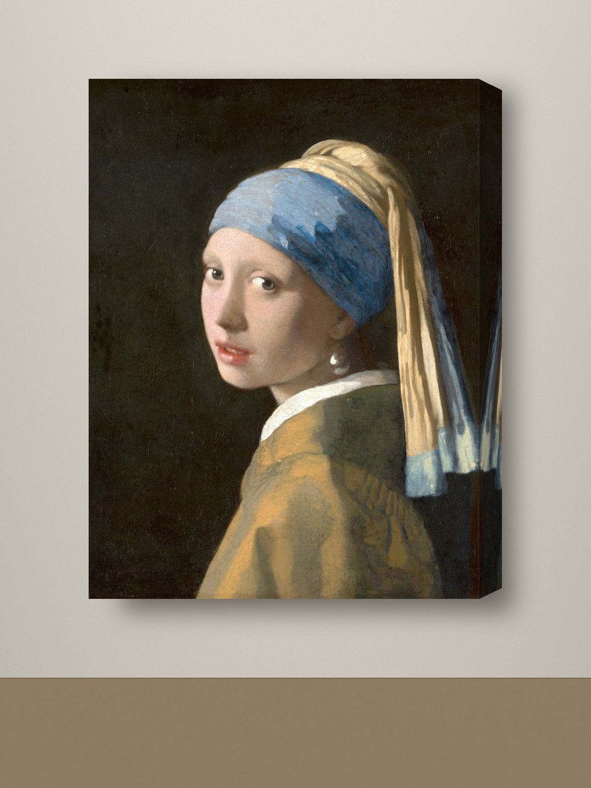 Gallery-wrap canvas mockup