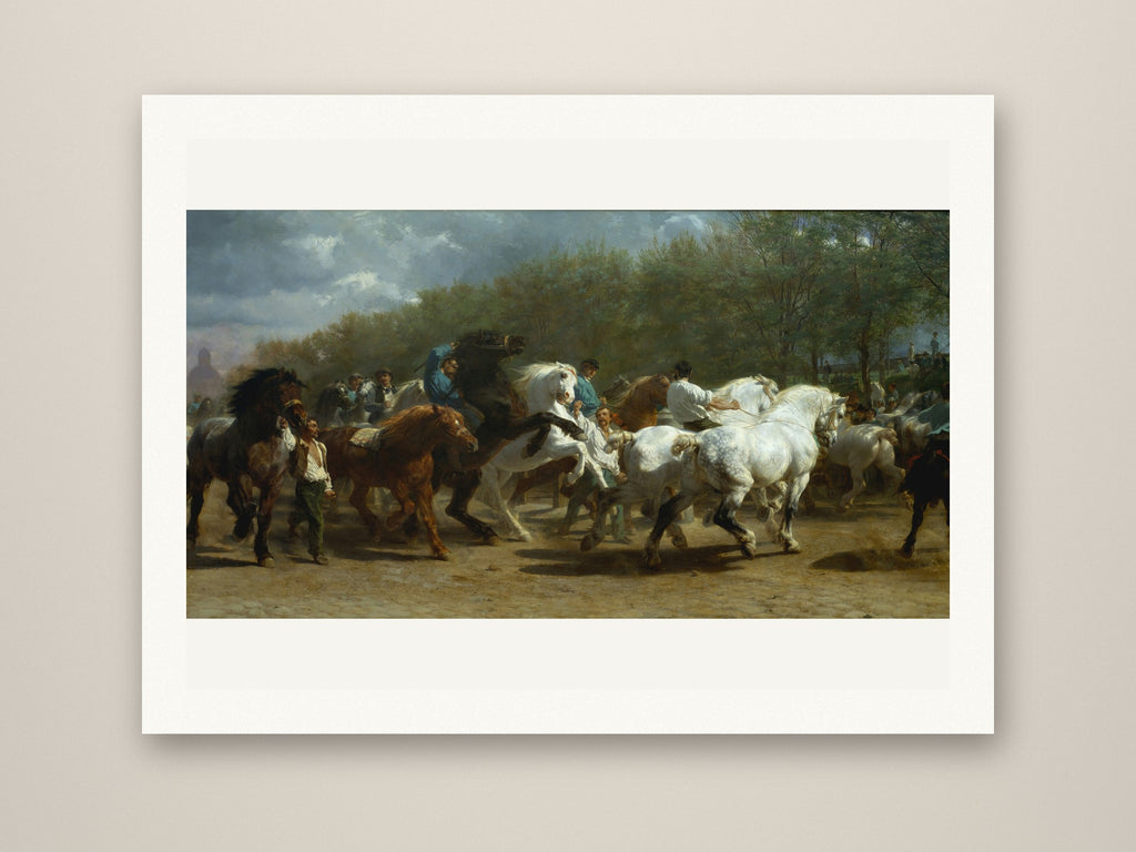 Giclée print (unframed) mockup, landscape