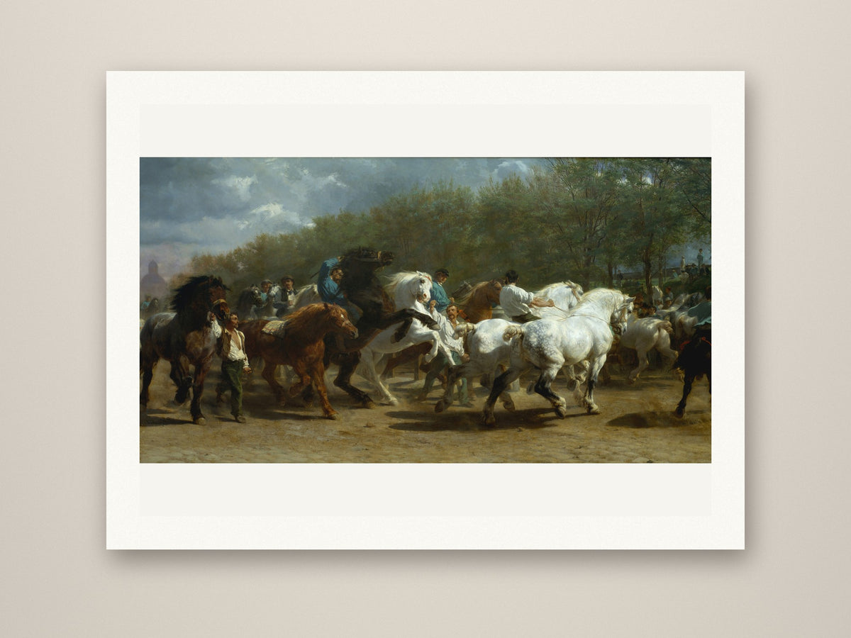 Giclée print (unframed) mockup, landscape