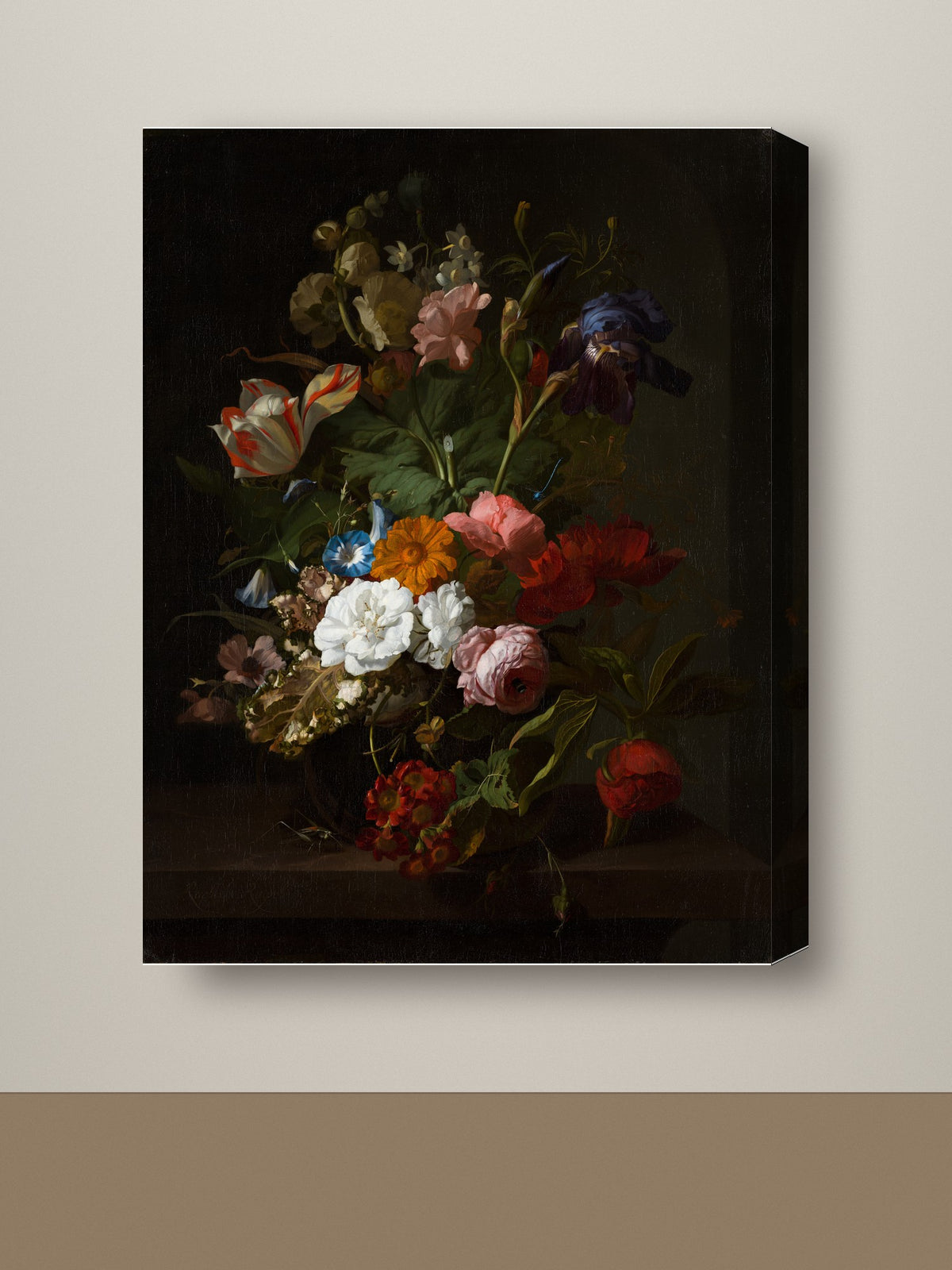 Gallery-wrap canvas mockup