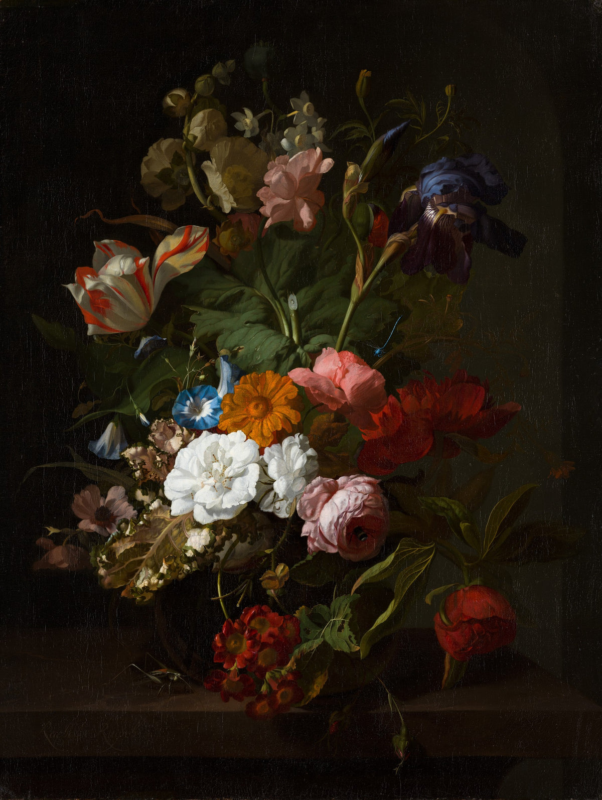 Vase with Flowers by Rachel Ruysch – fine art giclée print