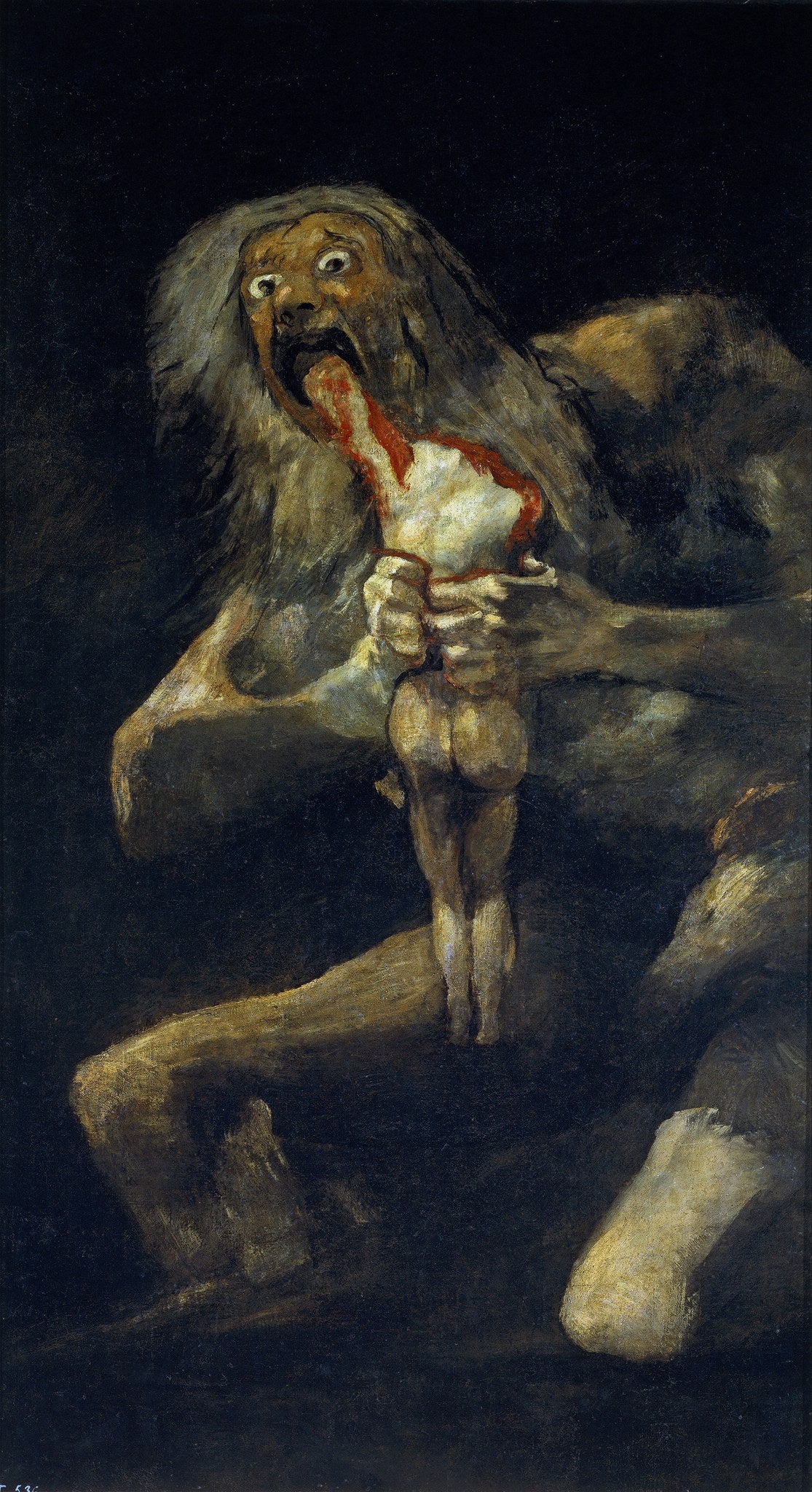 Saturn Devouring His Son by Francisco Goya – fine art giclée print