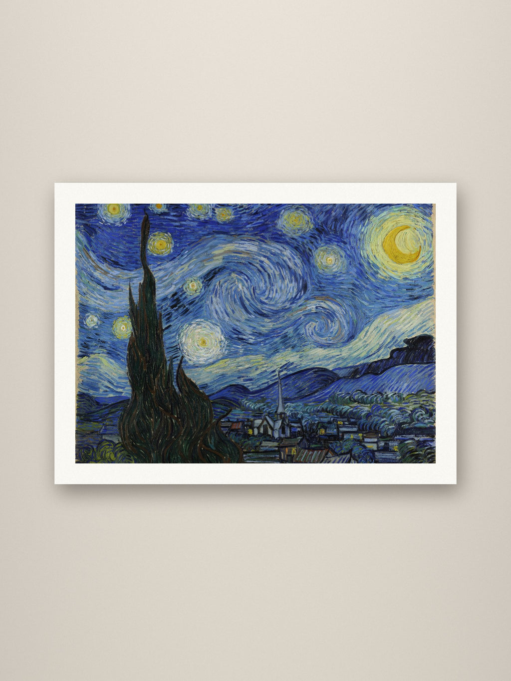 Giclée print (unframed) mockup