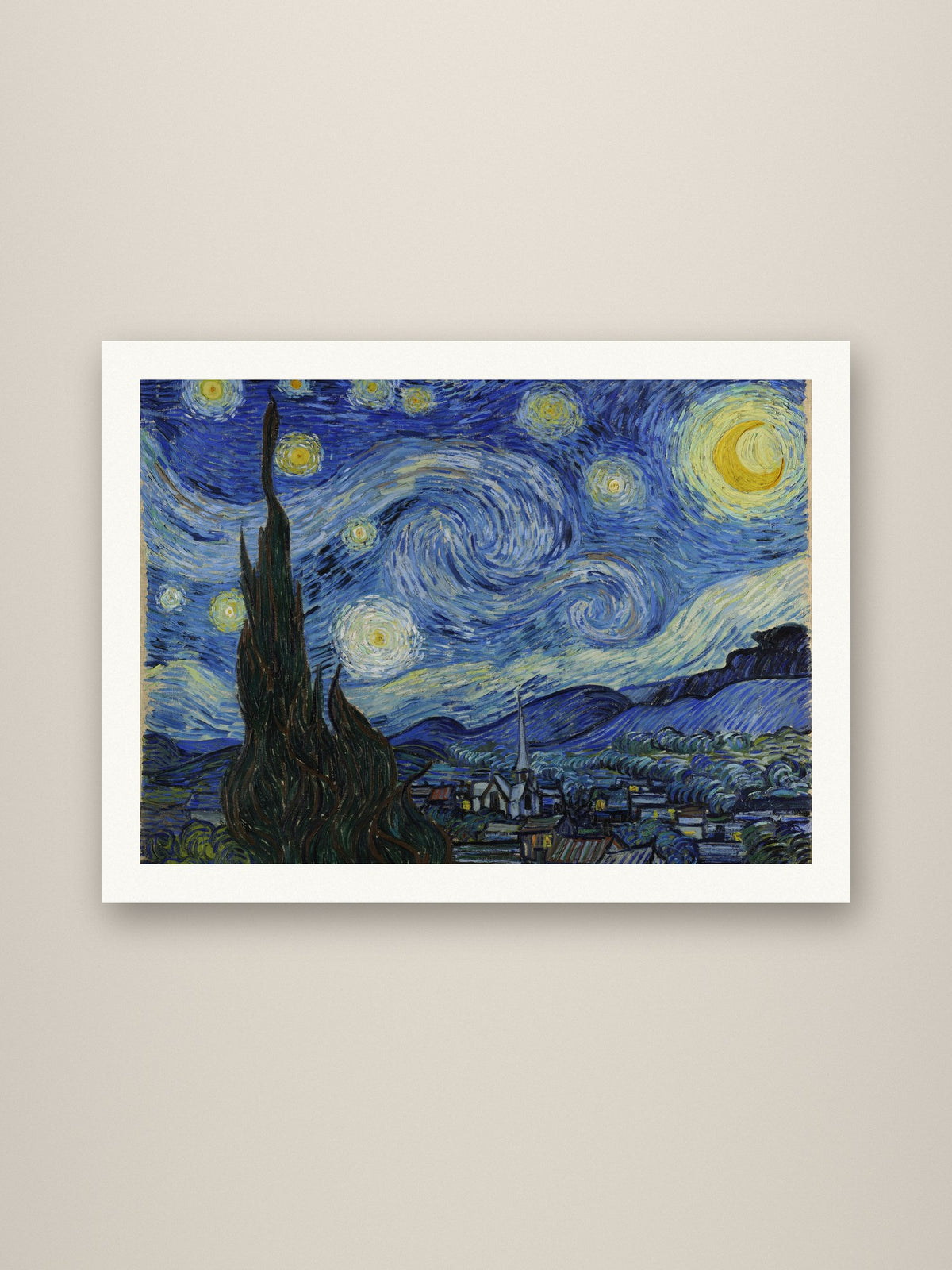 Giclée print (unframed) mockup