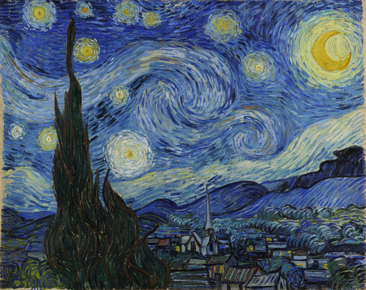 The Starry Night by Vincent van Gogh – fine art giclée print