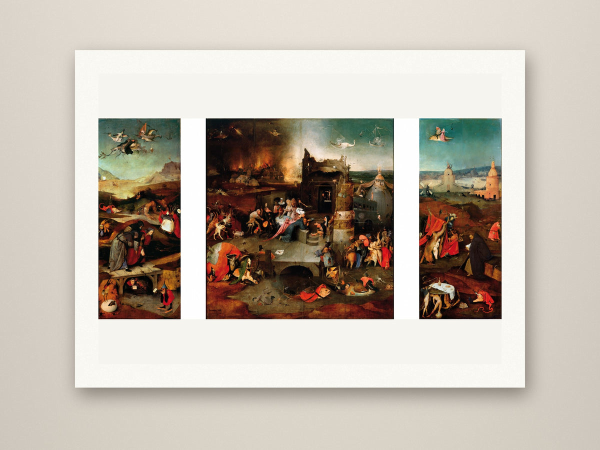 Giclée print (unframed) mockup, landscape